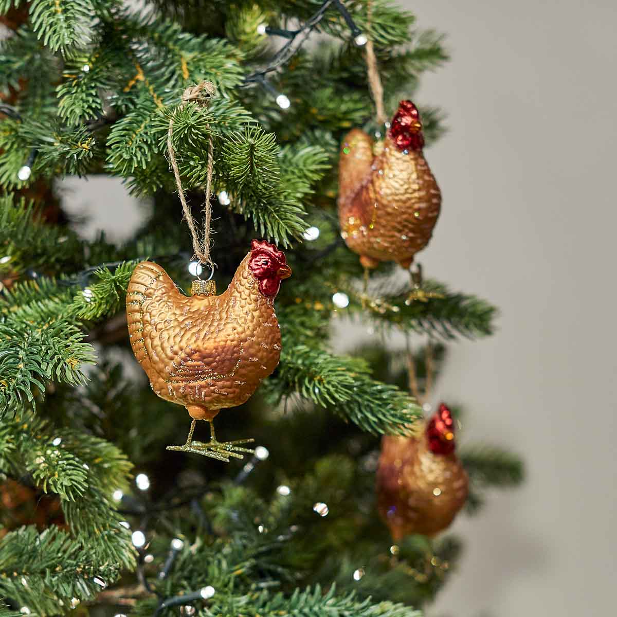 Chicken Shaped Bauble