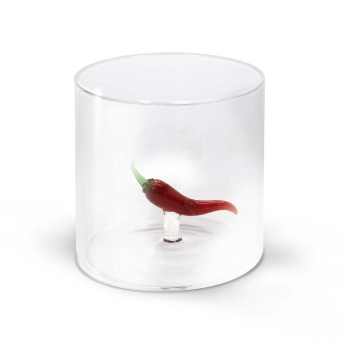 Chilli Glass Tumbler