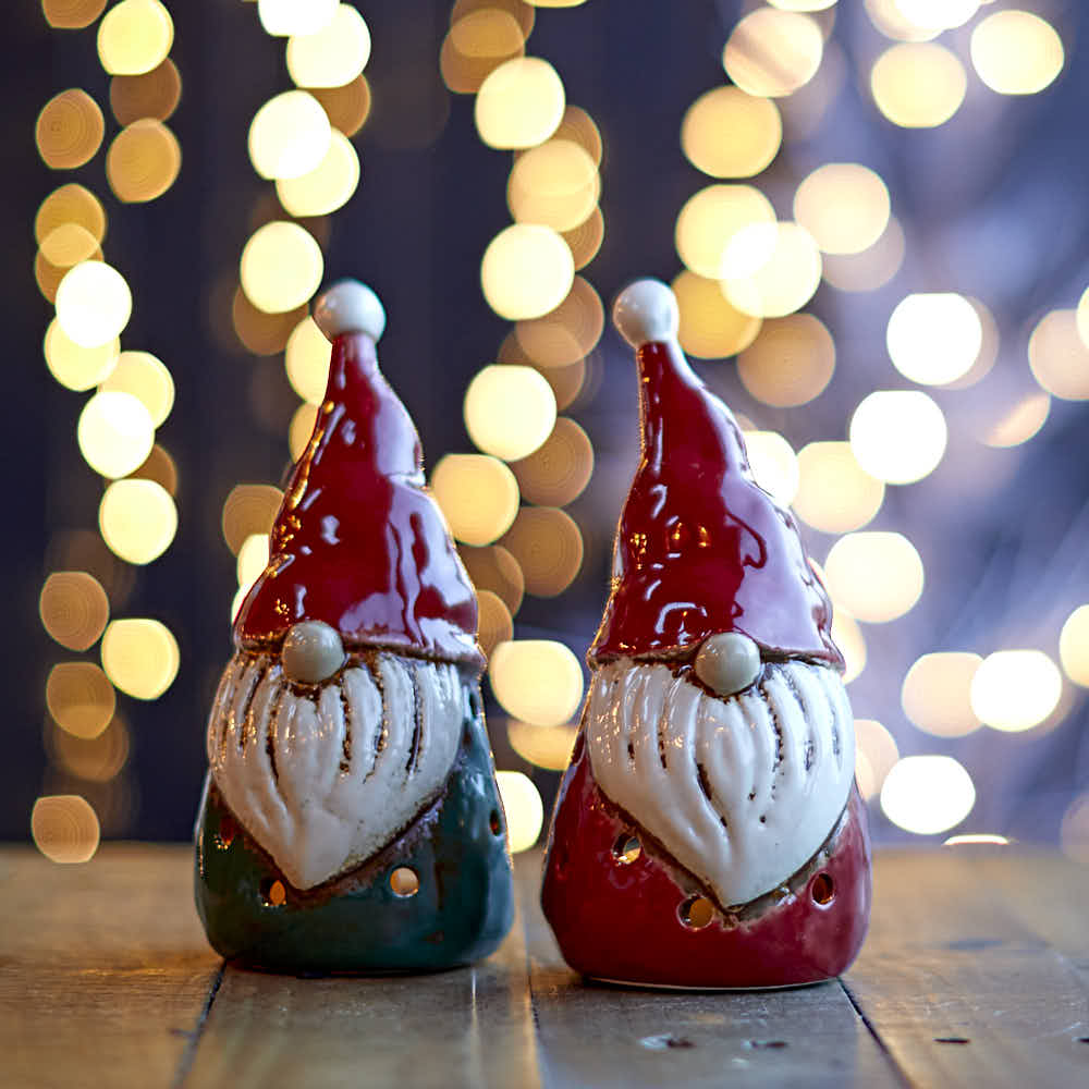 Christmas Gonk Tea - light, Assorted Colours - Angela Reed -