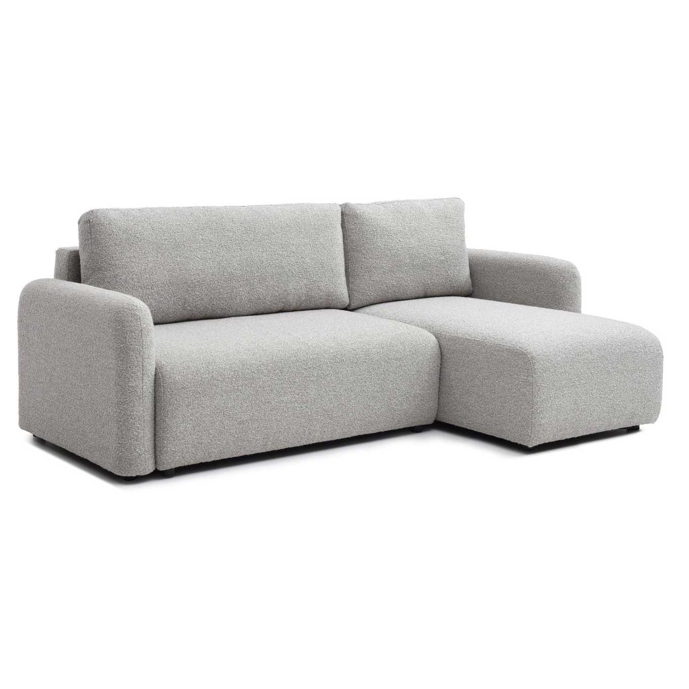 Cloud Corner Sofa Bed, Natural Fabric