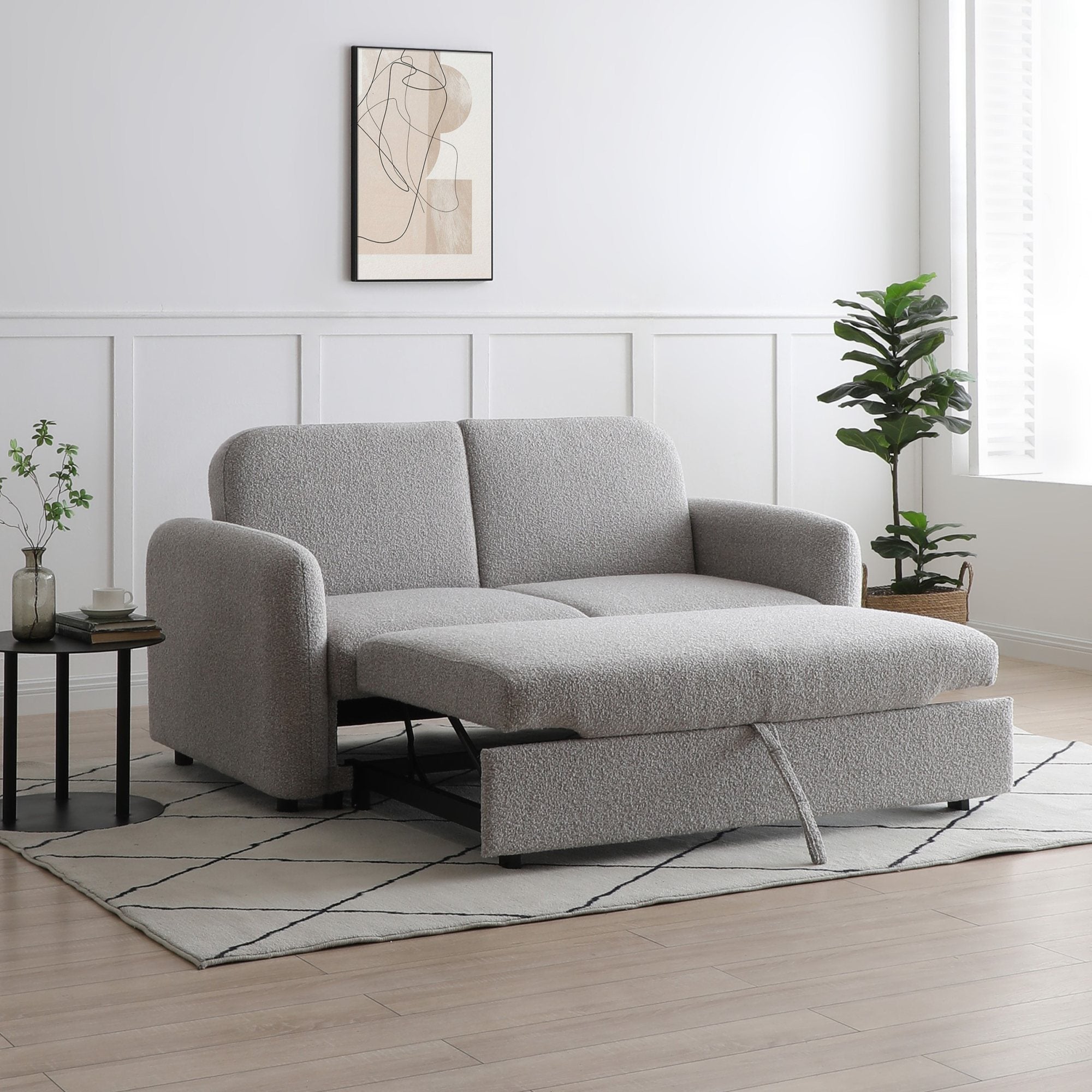 Cloud Sofa Bed, Natural Fabric