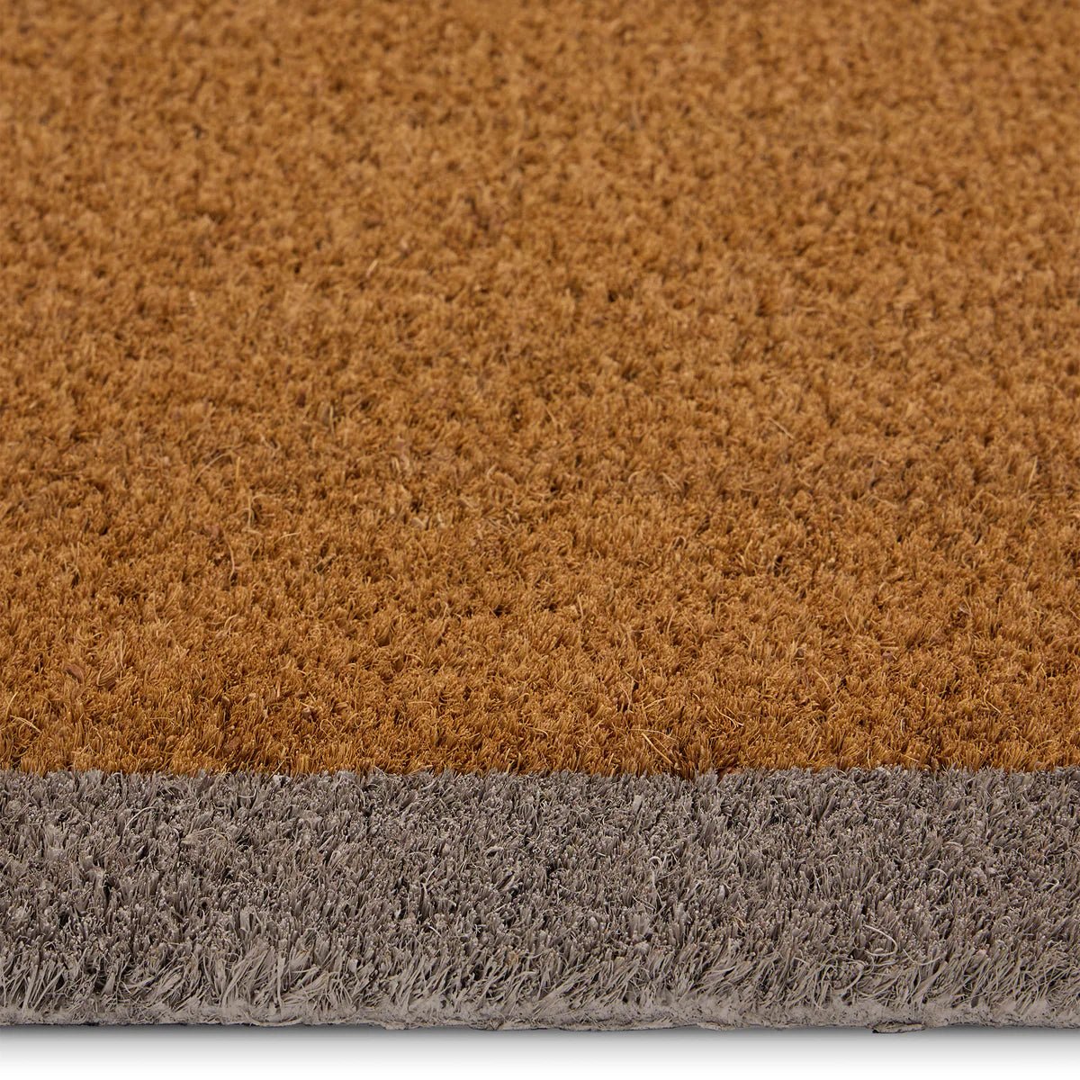 Coir Border Door Mat, Taupe - Angela Reed -