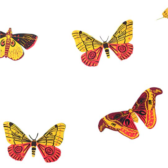 Colourful Butterflies Paper Garland