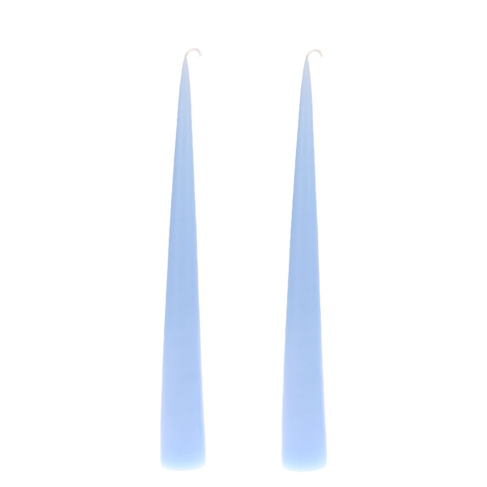 Colourful Cone Candle Pastel Blue