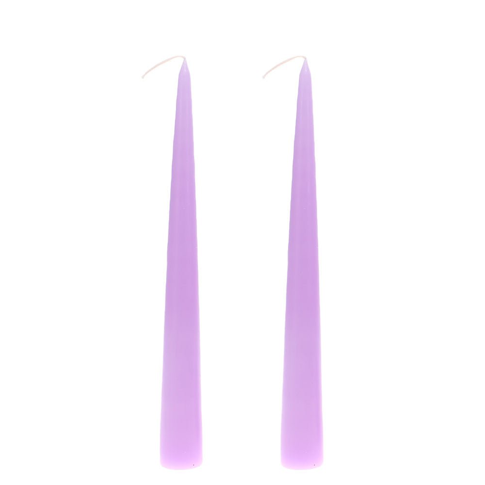 Colourful Cone Candle Pastel Purple