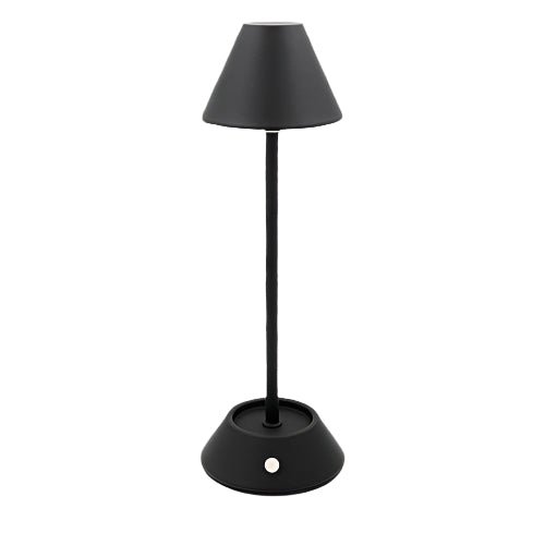 Cone Touch lamp, Tall White,Black,Graphite