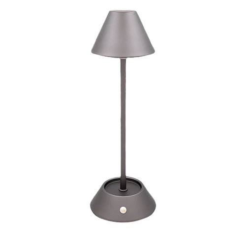 Cone Touch lamp, Tall White,Black,Graphite