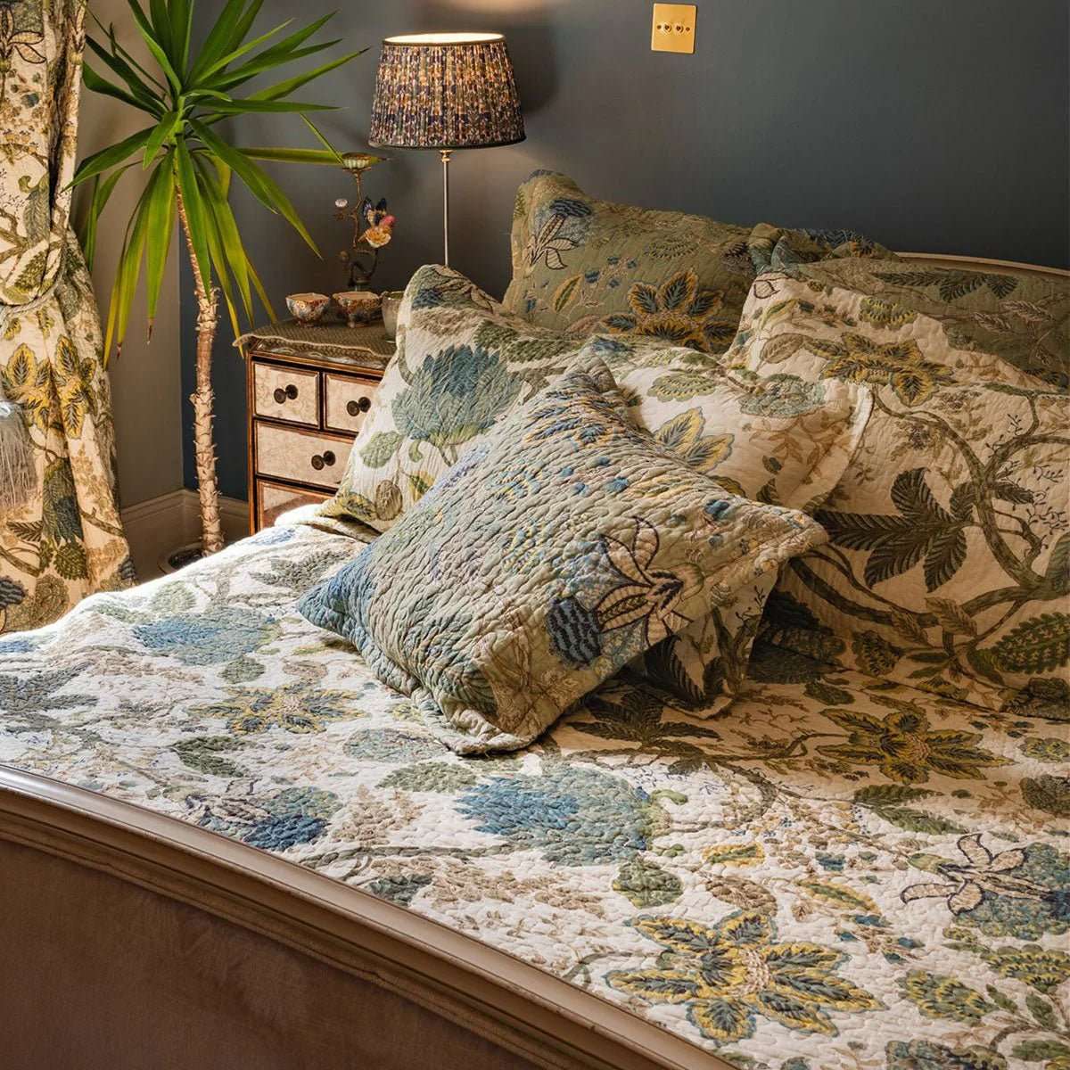 Constance Patchwork Cotton Bedspread