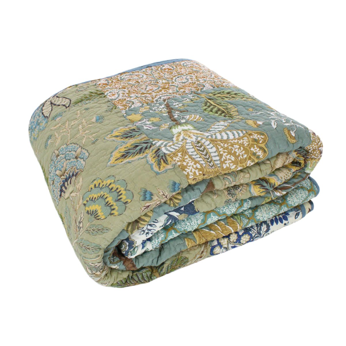 Constance Patchwork Cotton Bedspread