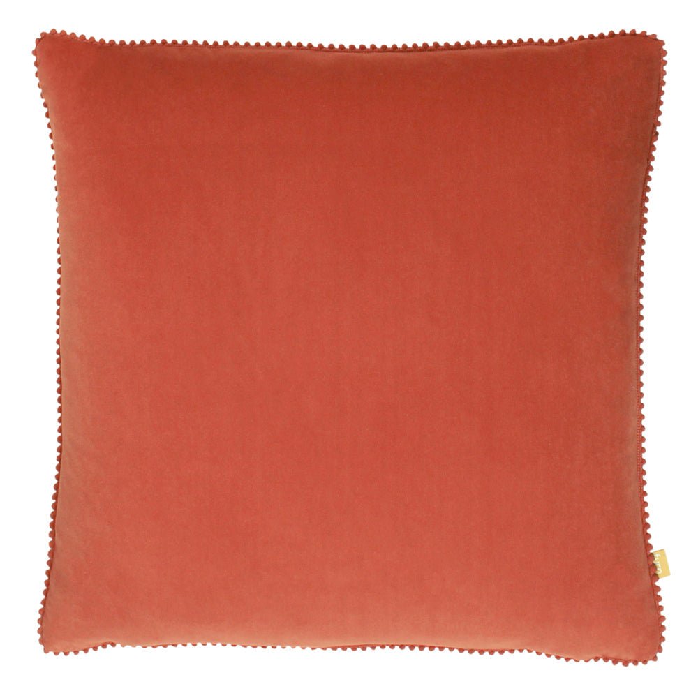 Cosmo Square Cushion, Brick Red