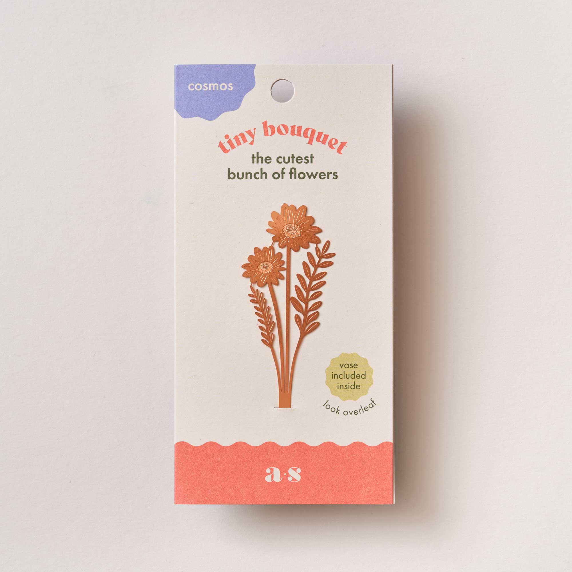 Cosmos Tiny Bouquet - Copper Or Brass