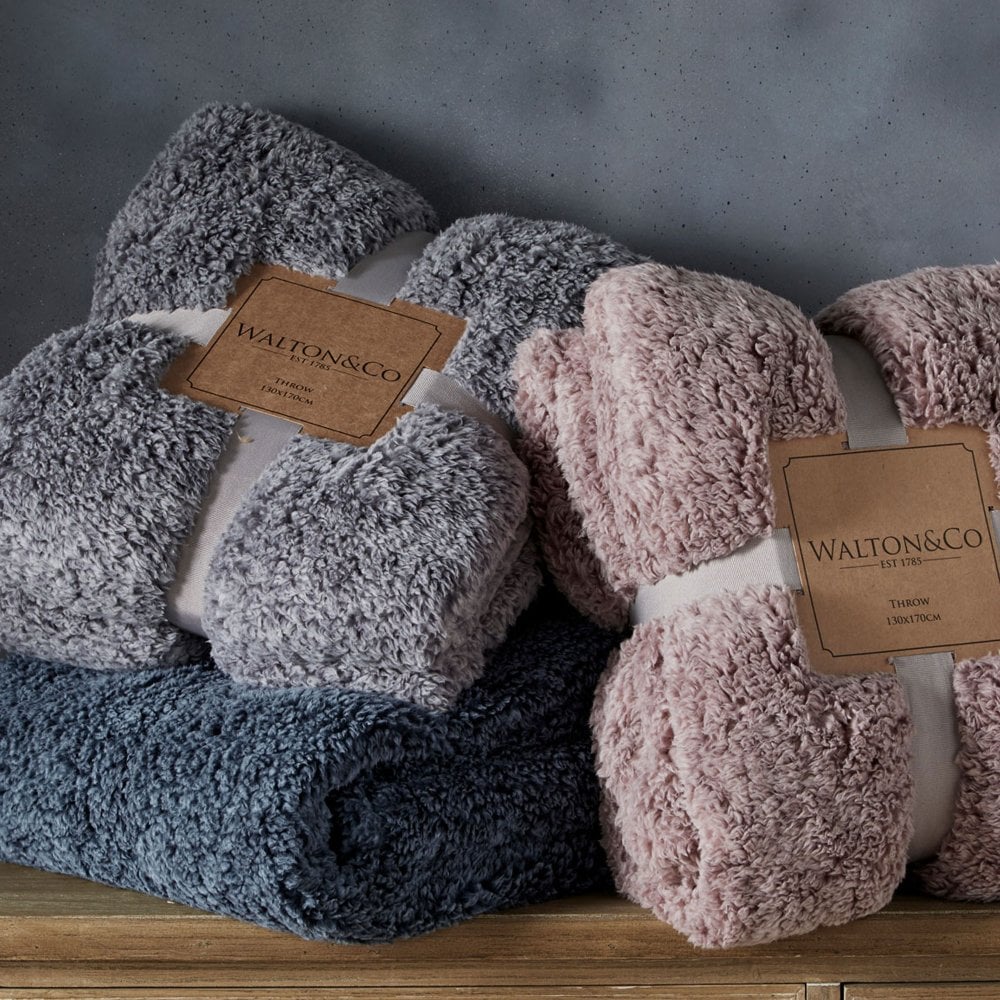 Cosy Cloud Throw, Grey