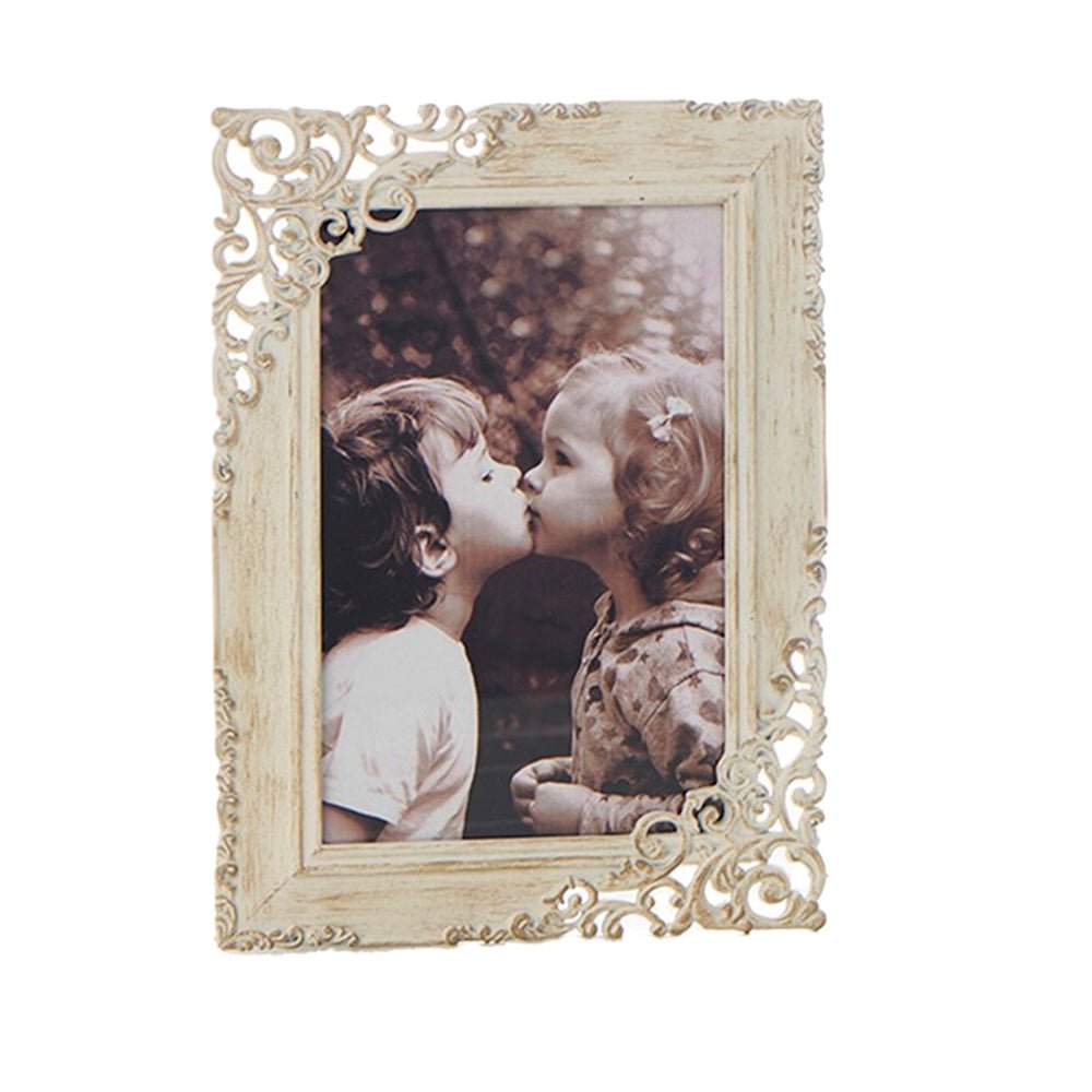 Cream Lace Photo Frame, 5 x 7"