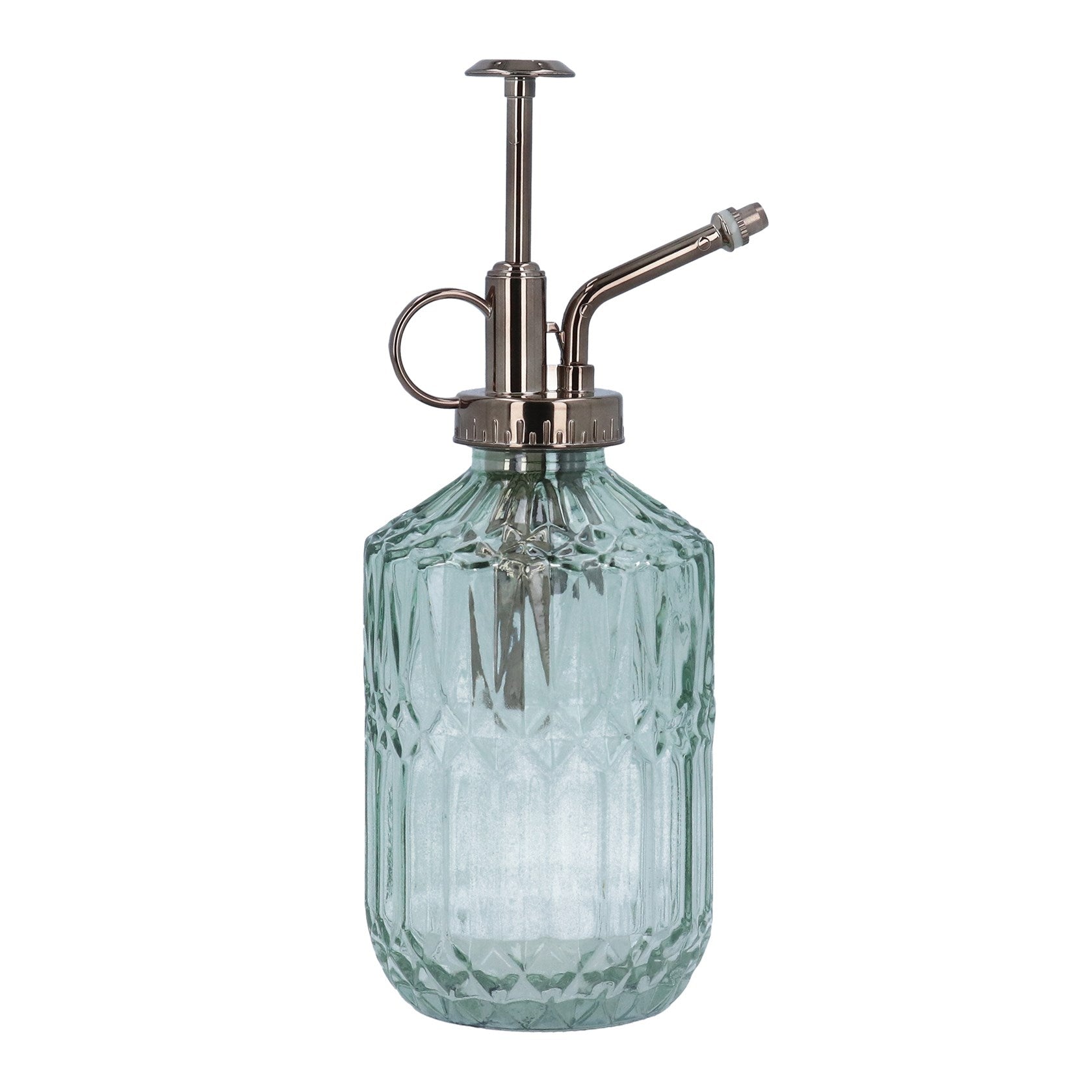 Crystal Cut Glass Mister Green,Blue