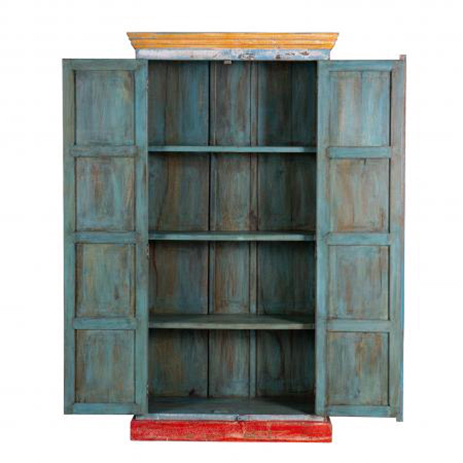 Curated - Vintage Style Hand Painted Tall Cupboard