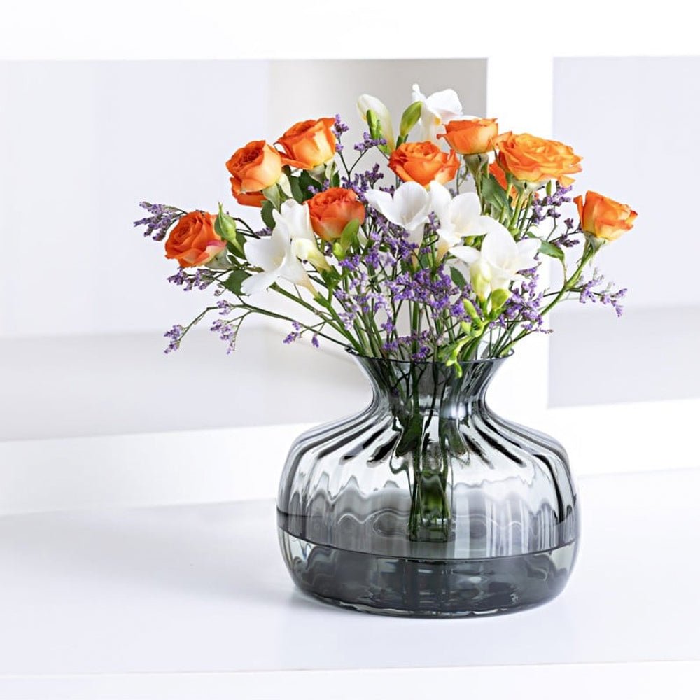 Cushion Medium Vase, Smoke