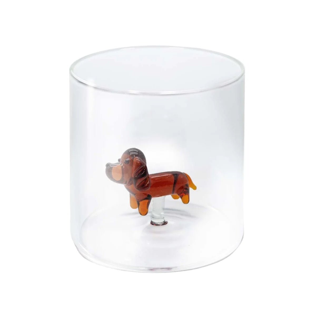 Dachshund Glass Tumbler