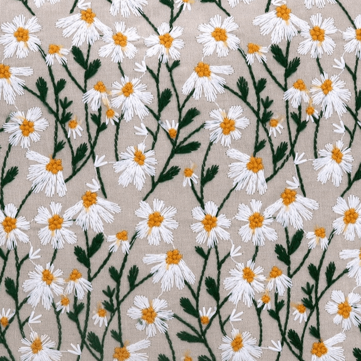 Daisy Cushion Large - 40cm x 40cm,Small - 50cm x 30cm