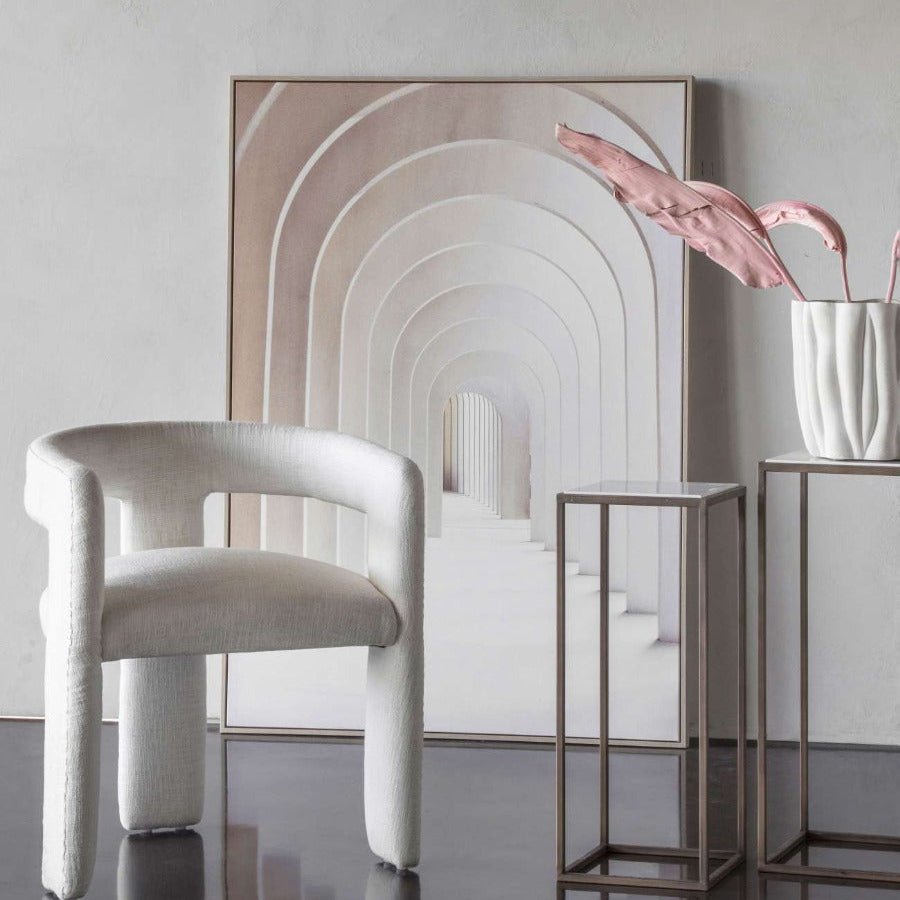 Distant Arches Framed Canvas