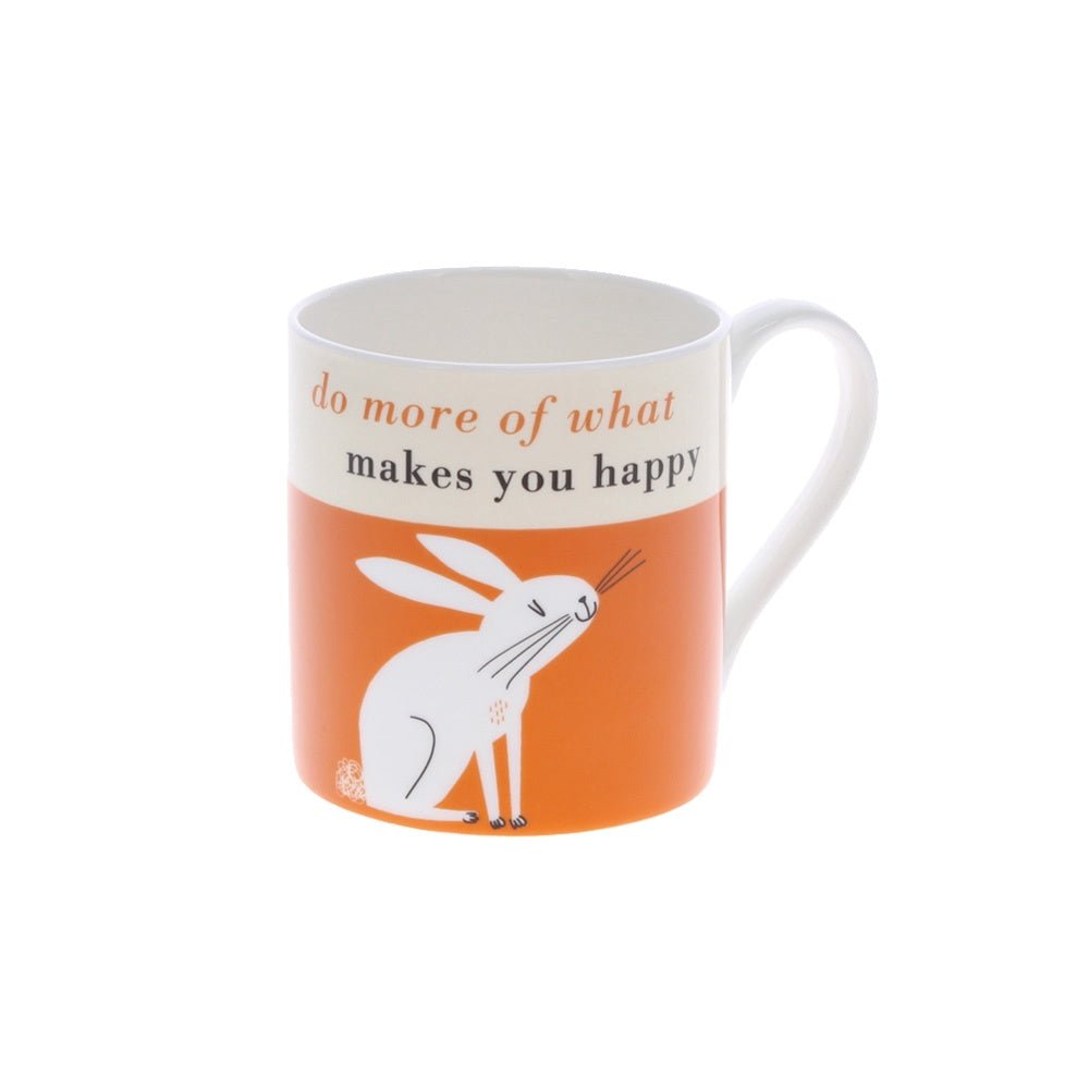 Do more of what makes you happy Mug, Orange