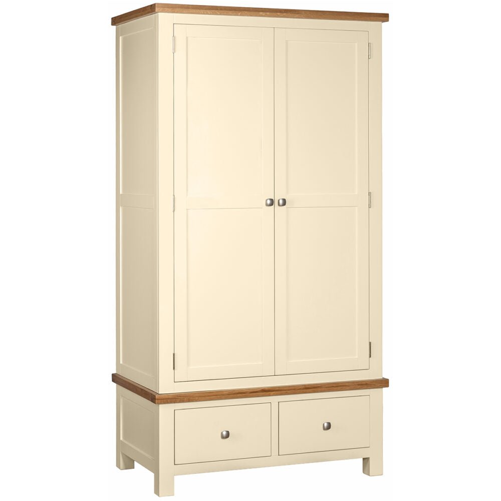 Dorset Double 2 Drawer Wardrobe - Angela Reed -
