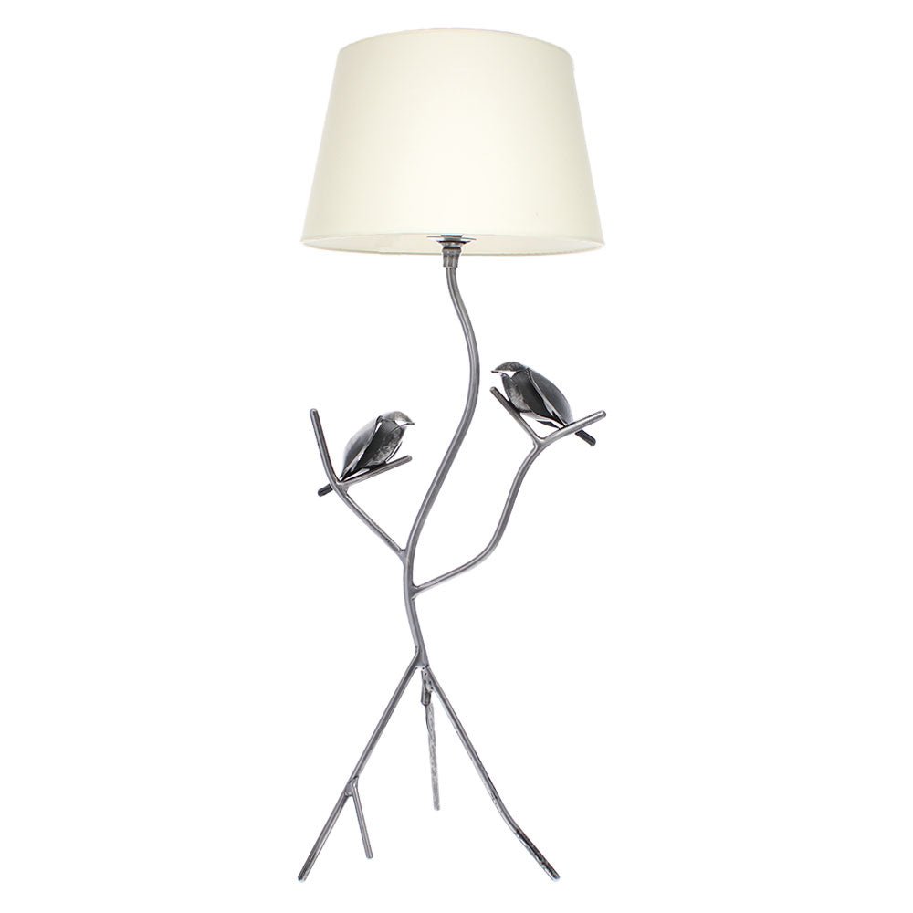 Double Bird Lamp with 12" Shade