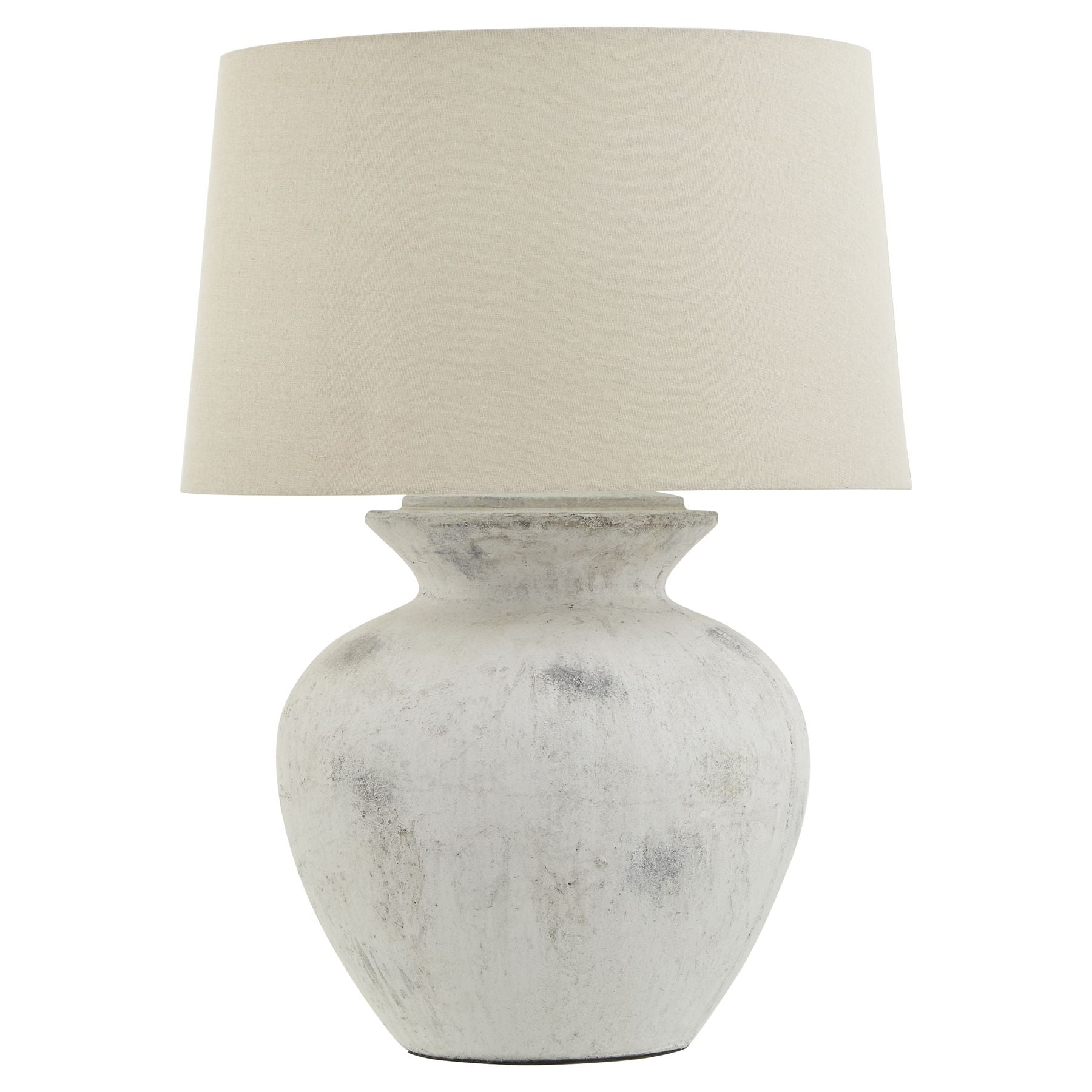Downton Antique White Lamp - Angela Reed -