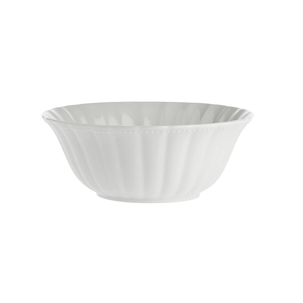 Ducale White Porcelain Salad Bowl