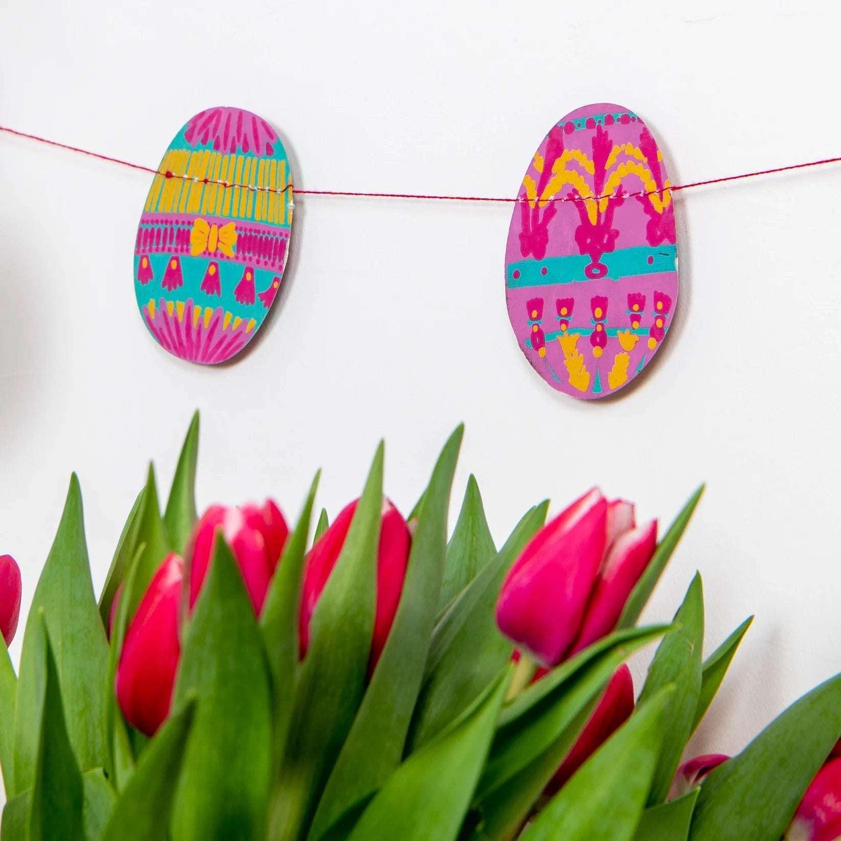 Easter Egg Paper Garland