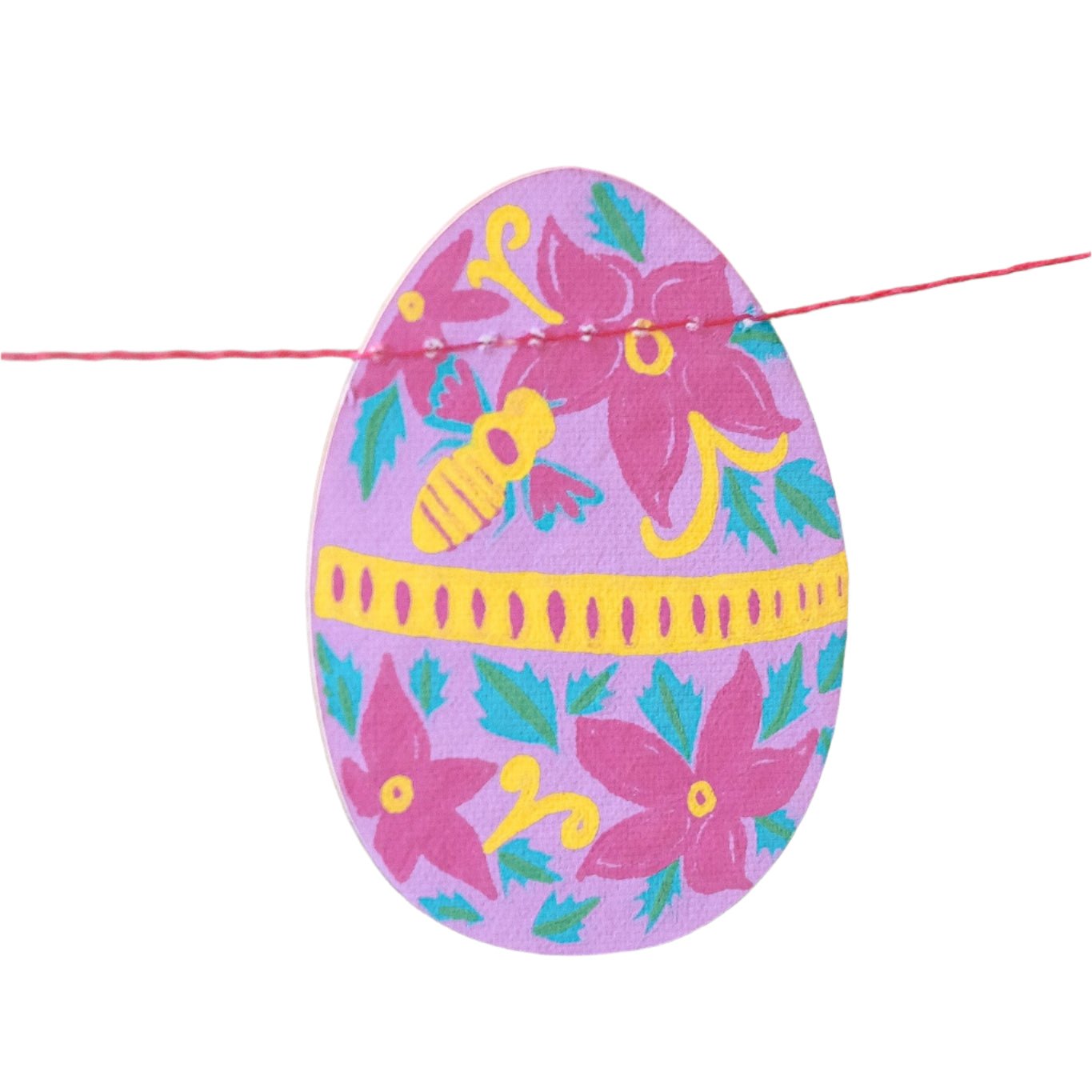 Easter Egg Paper Garland