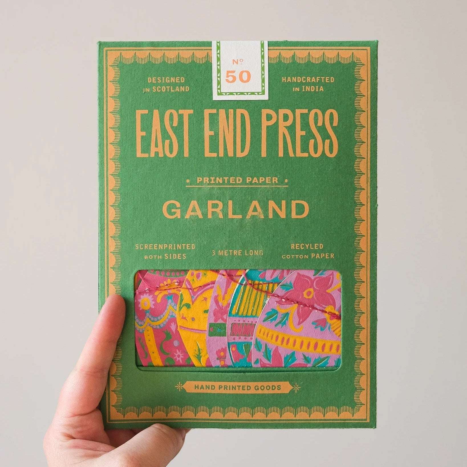 Easter Egg Paper Garland