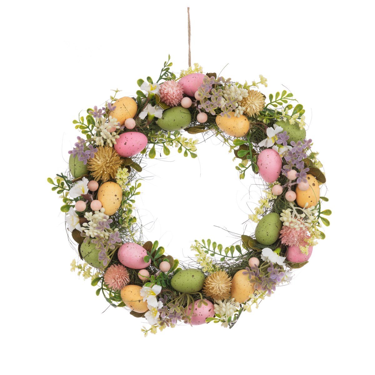 Easter Egg Wreath