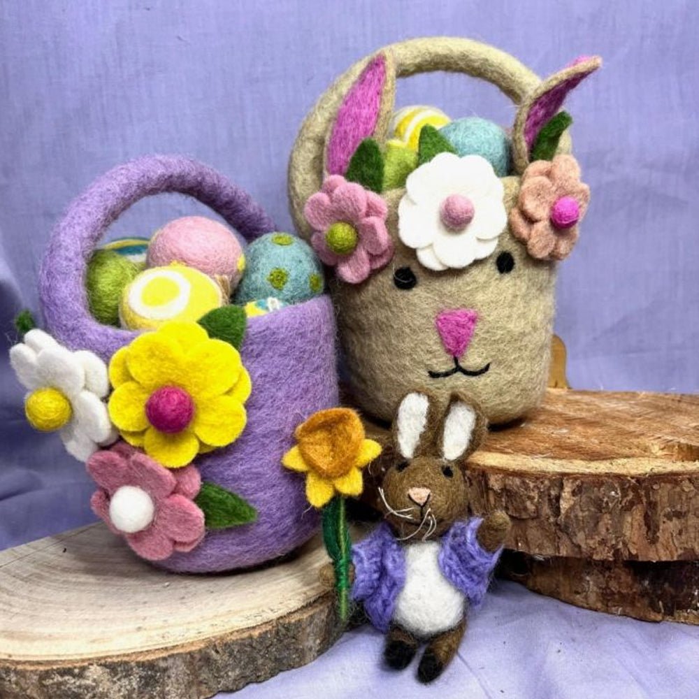Easter Floral Basket