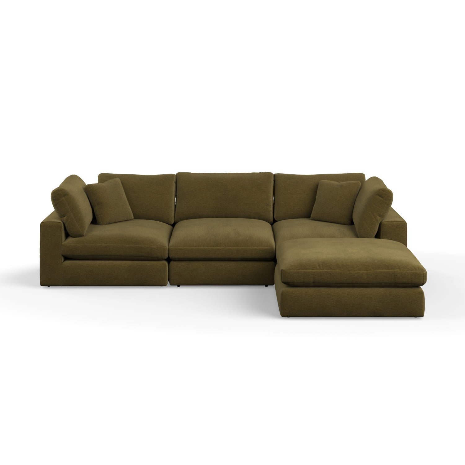 Eden 3 Seat Corner Sofa Manolo Mist,Manolo Seaspray,Manolo Dusk,Manolo Wheat