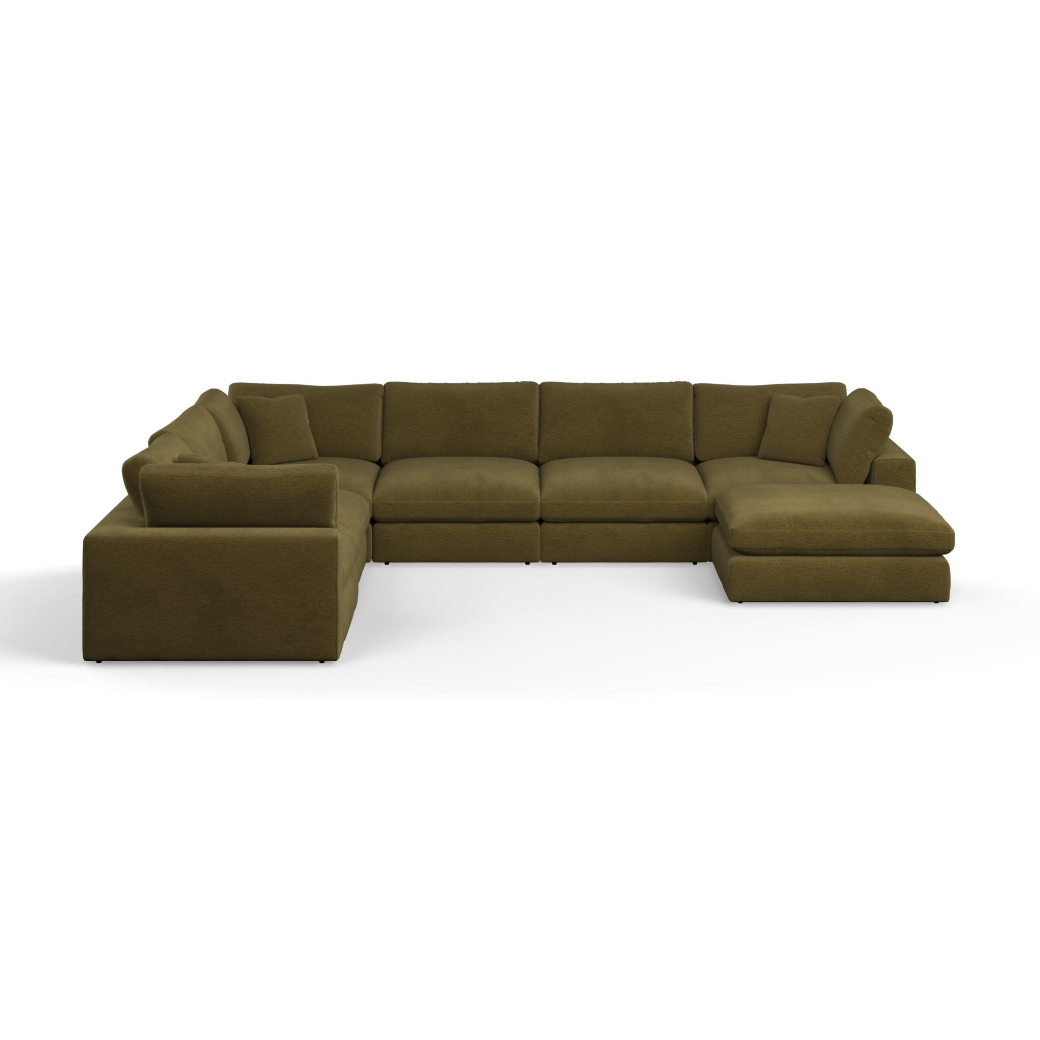 Eden 5 Seat Corner Sofa Manolo Mist,Manolo Seaspray,Manolo Dusk,Manolo Wheat