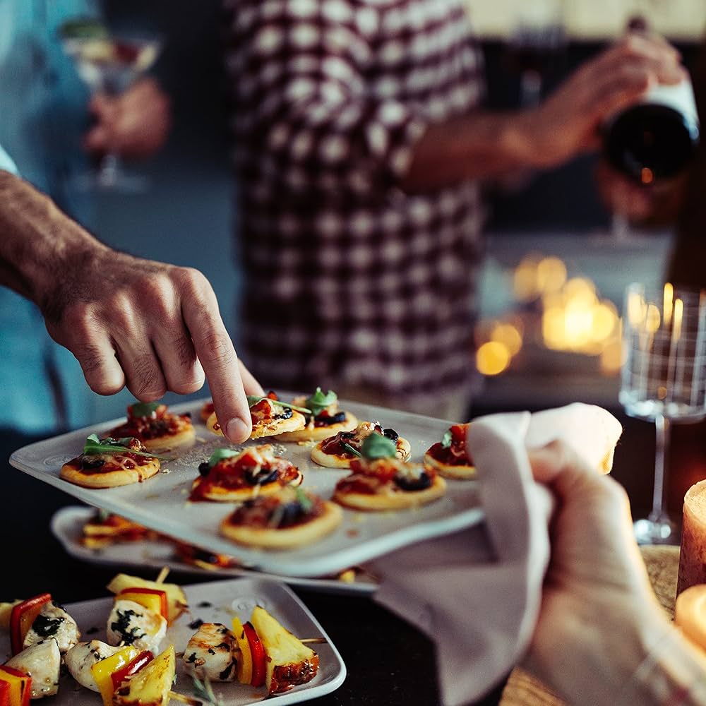 Emile Henry Appetisers Platter 31cm x 16cm Clay,Burgundy