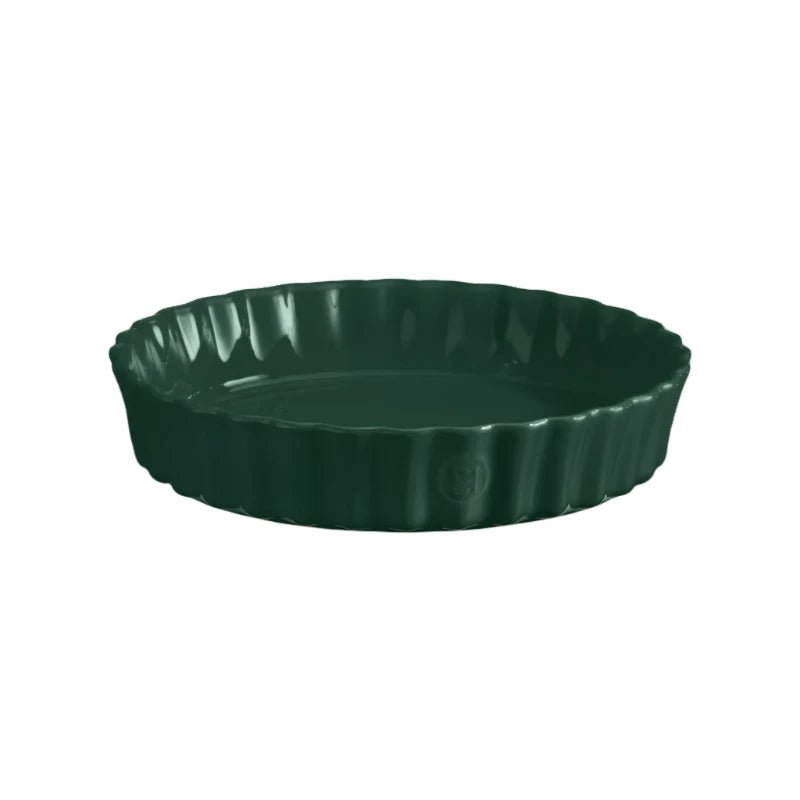 Emile Henry Deep Flan Dish Cedar Green