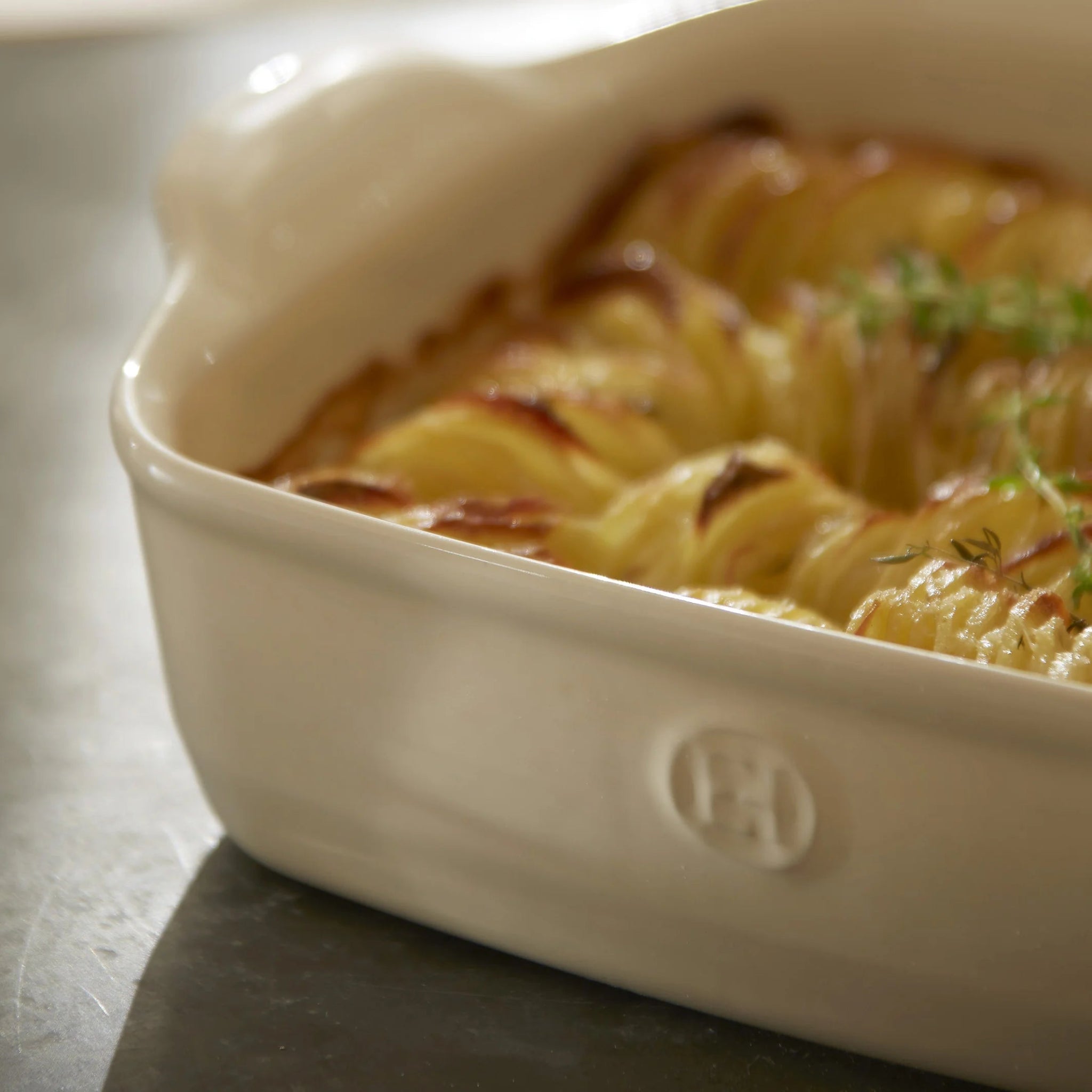 Emile Henry Individual Oven Dish Clay,Cedar Green,Toscane