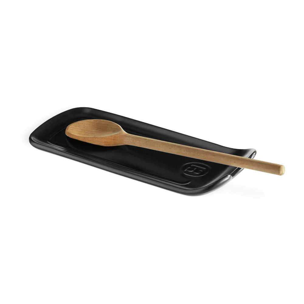 Emile Henry Spoon Rest Black Truffle