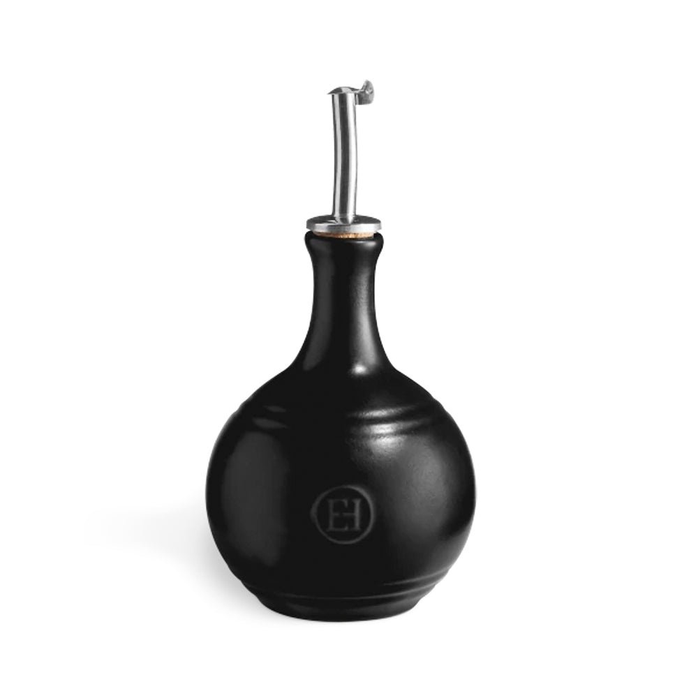 Emile Henry Vinegar Flask Black