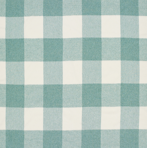 Eucalyptus Block Check Throw by Bronte