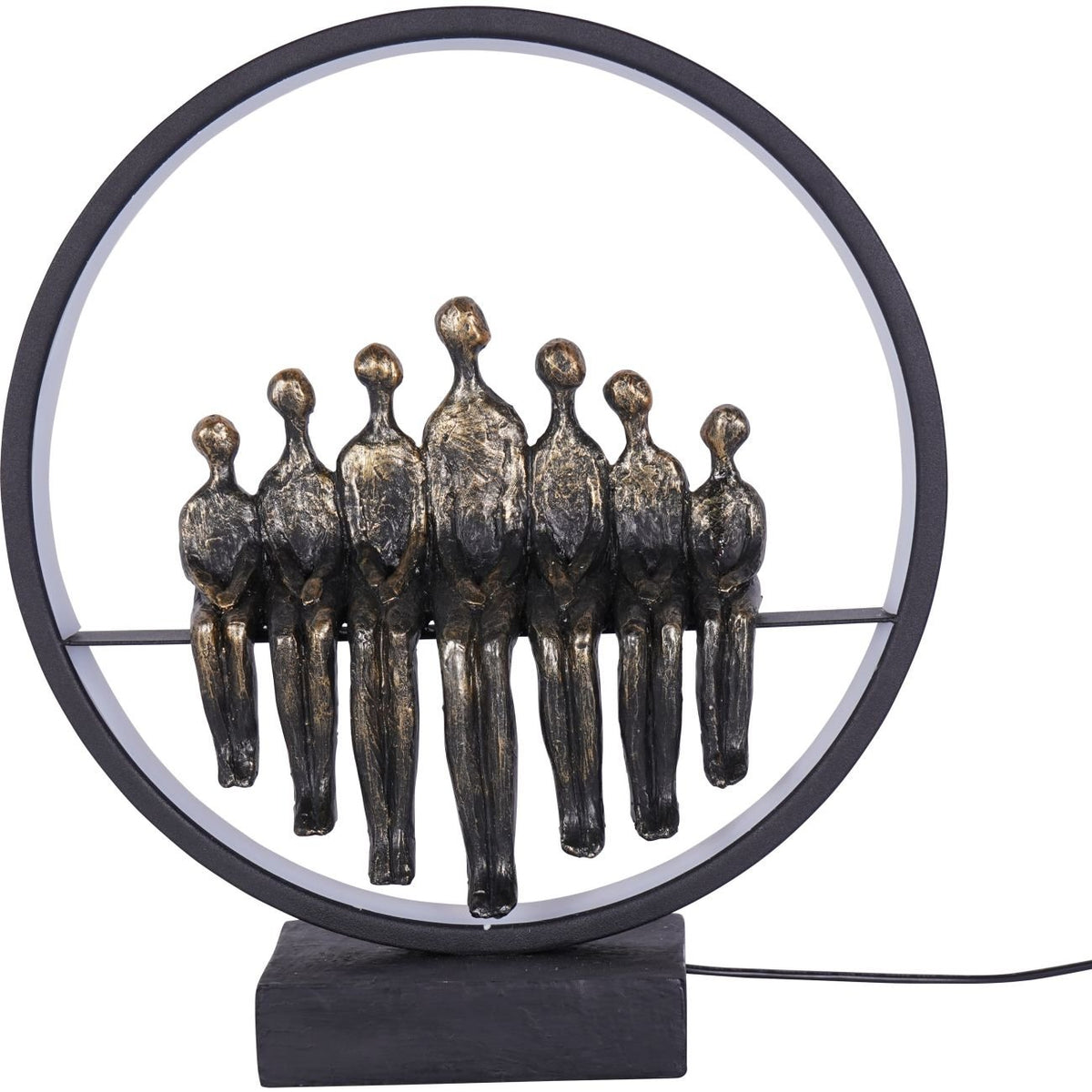 Family Light Sculpture with LED – Angela Reed