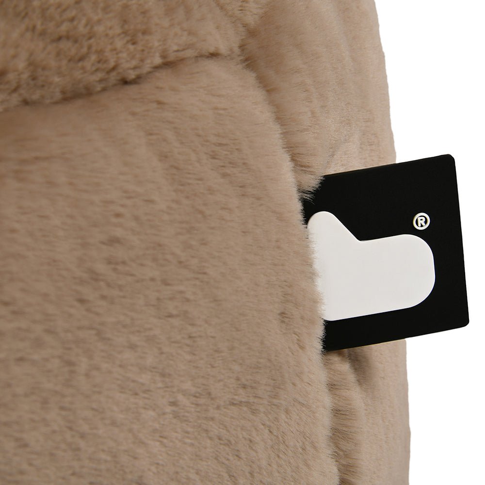 Faux Fur B - Pouffe - Angela Reed -