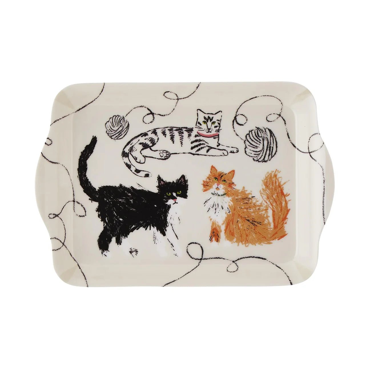 Feline Friends Small Tray
