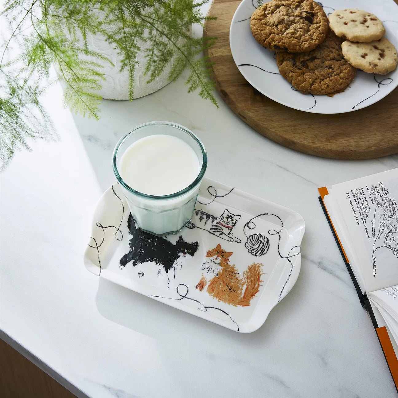 Feline Friends Small Tray