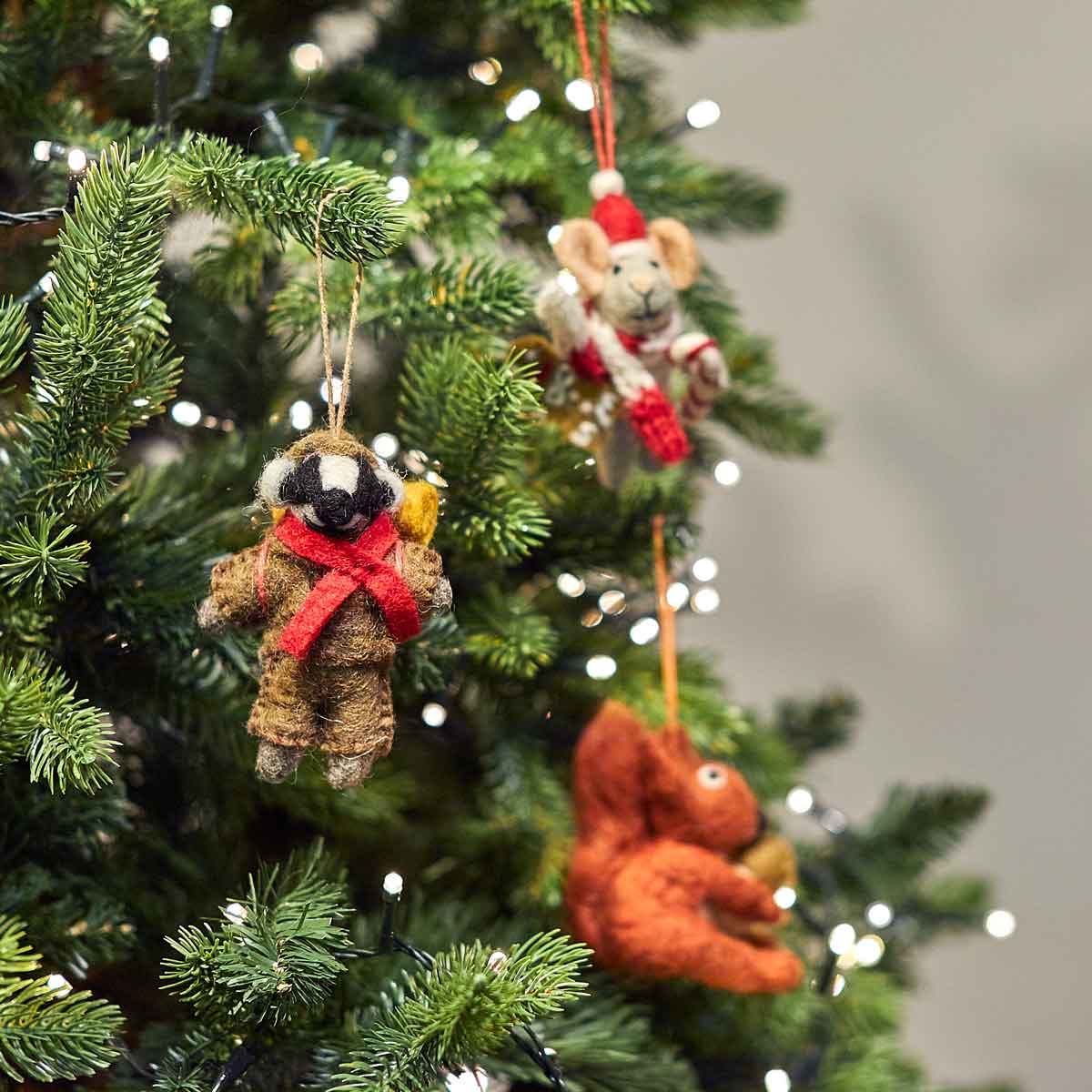 Felt Badger Scout Hanging Decoration