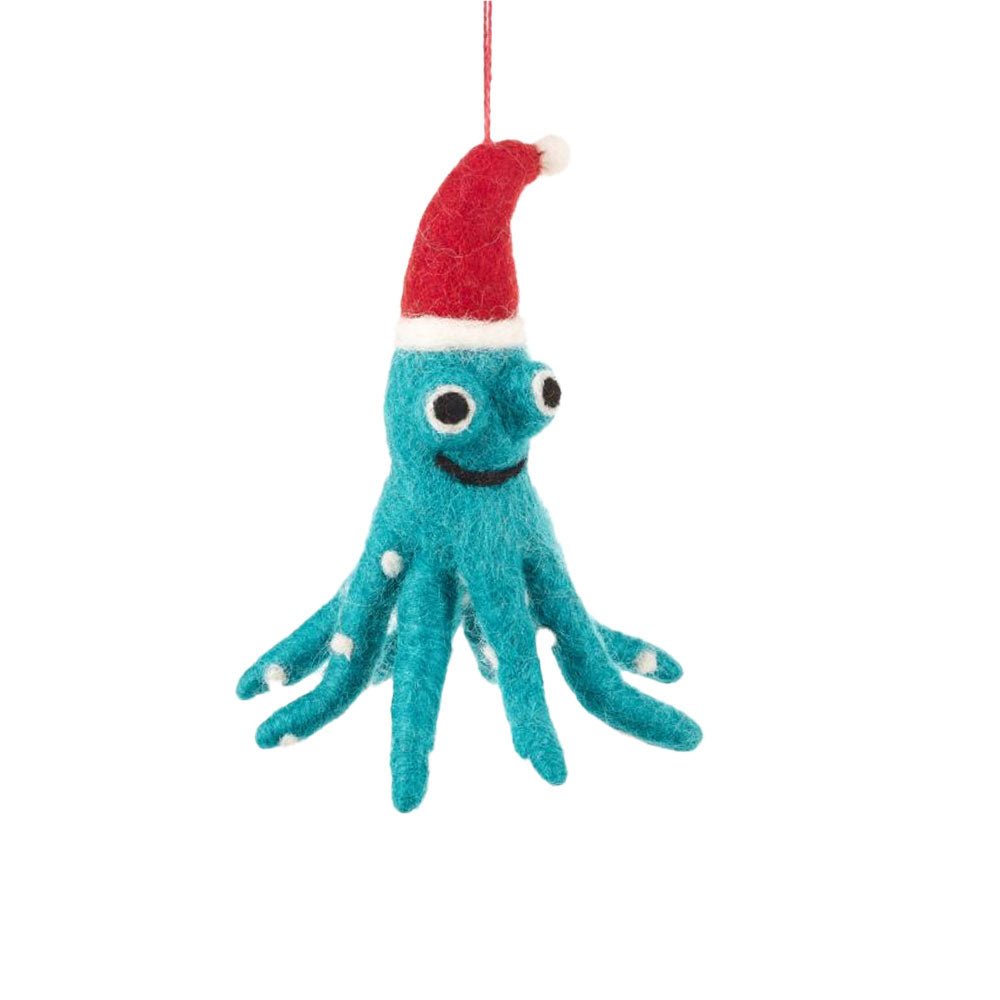 Felt Christmas Octopus