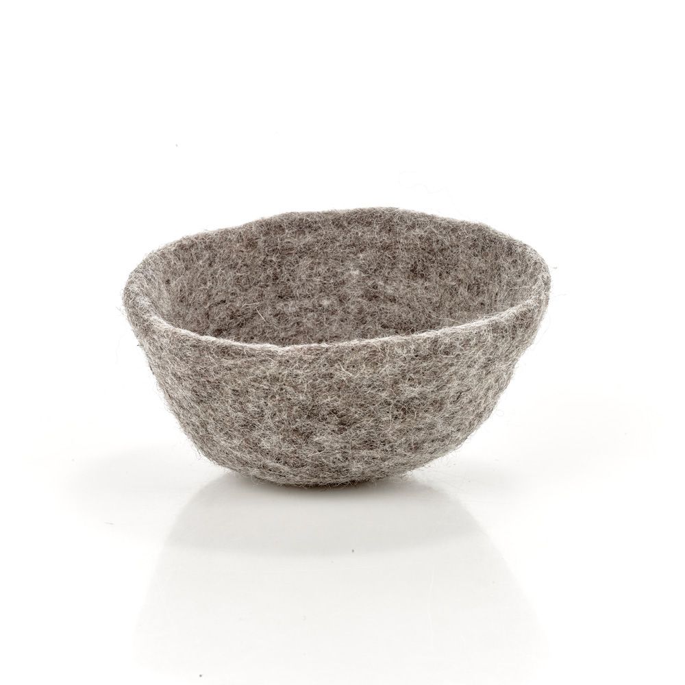 Felt Colourful Trinket Dish, Assorted