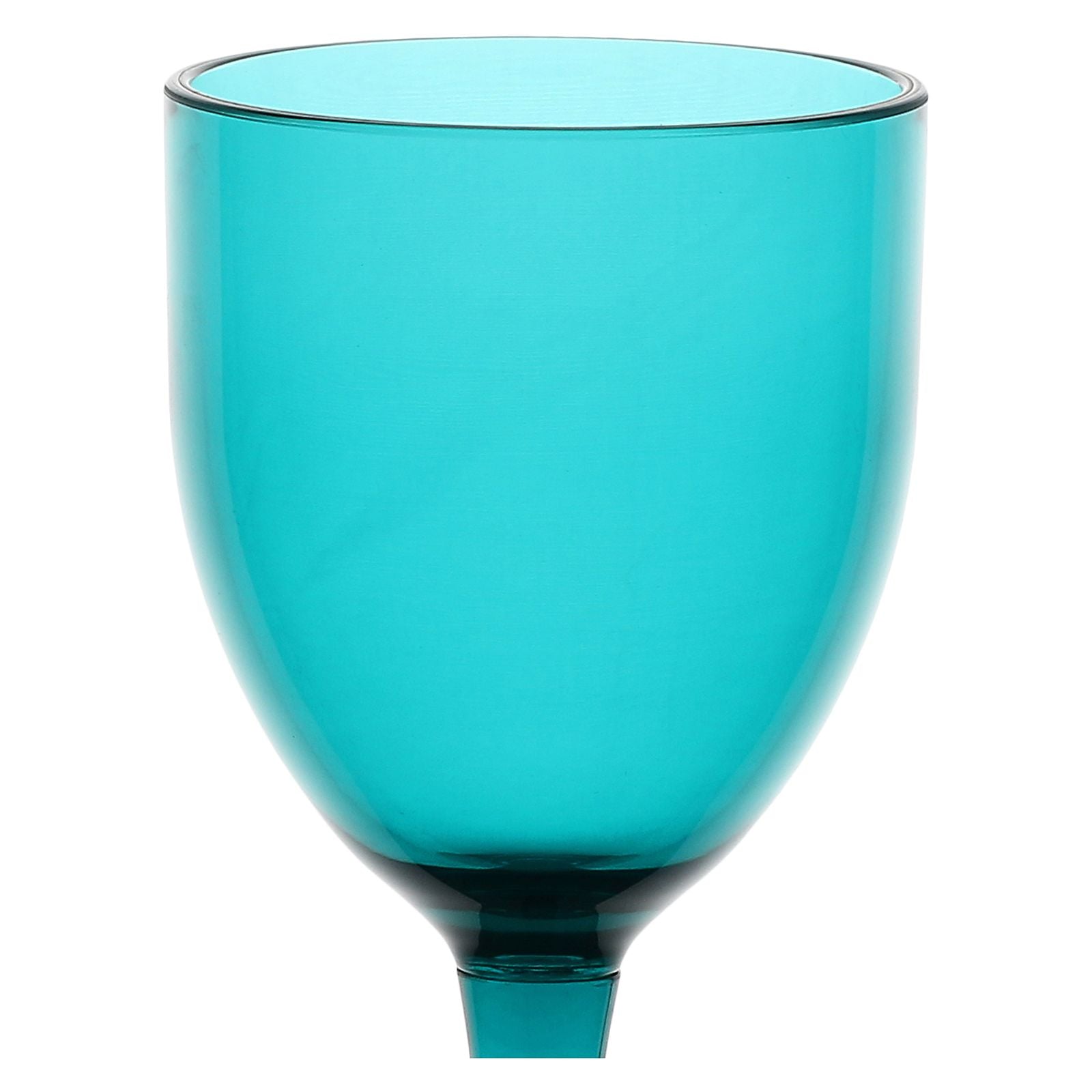 Fiaba Acrylic Wine Glass, Turquoise