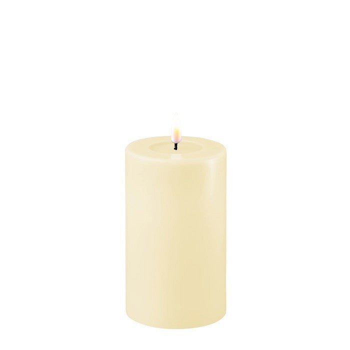 Flameless LED Cream Candle 7.5 x 12cm (3 x 5")